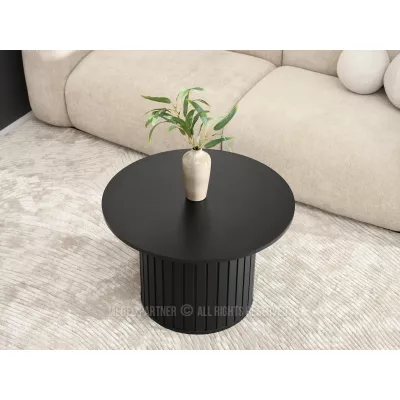 Kulatý konferenční stolek KATO - černý