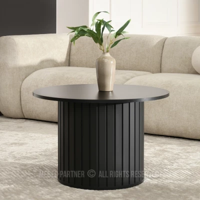 Kulatý konferenční stolek KATO - černý