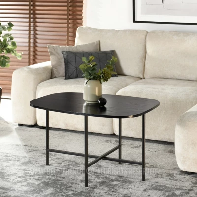 Minimalistický konferenční stolek RAEL - černý