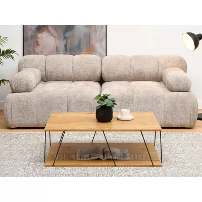 Designový konferenční stolek MATTEO - dub / černý