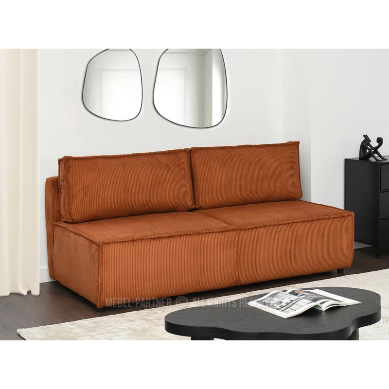 Rozkládací pohovka GERALD - měděná