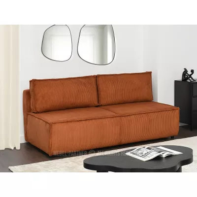 Rozkládací pohovka GERALD - měděná