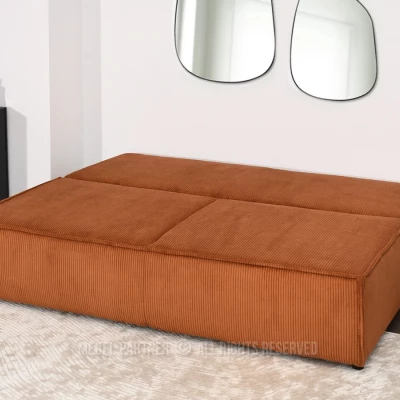 Rozkládací pohovka GERALD - měděná