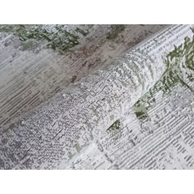 Obdélníkový kusový koberec 200x290 cm STEFANO - krémový / zelený