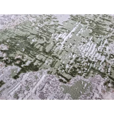 Obdélníkový kusový koberec 200x290 cm STEFANO - krémový / zelený