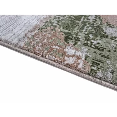 Obdélníkový kusový koberec 180x260 cm STEFANO - krémový / zelený