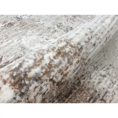 Obdélníkový kusový koberec 80x150 cm STEFANO - béžový / zlatý