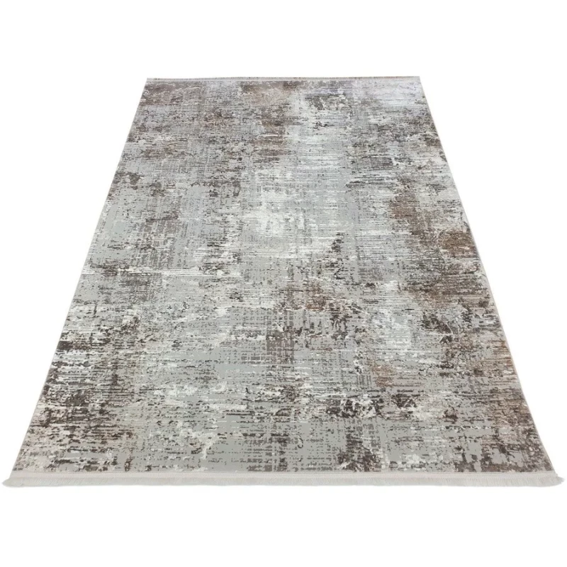 Obdélníkový kusový koberec 80x150 cm STEFANO - béžový / zlatý