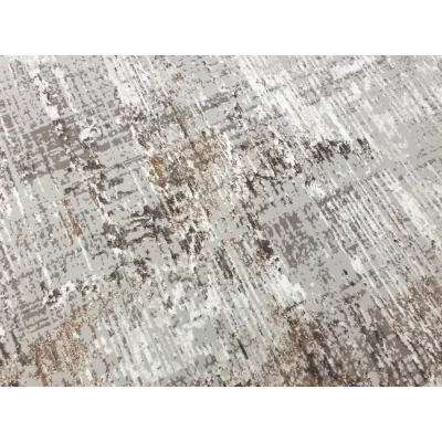 Obdélníkový kusový koberec 80x150 cm STEFANO - béžový / zlatý