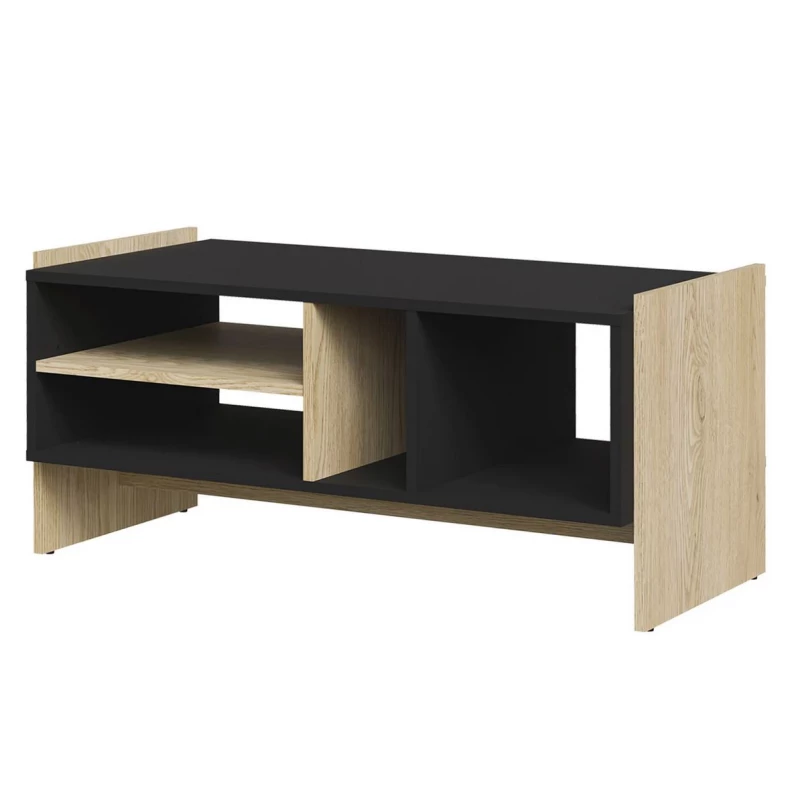 Konferenční stolek ILOFA - dub cremona / černý