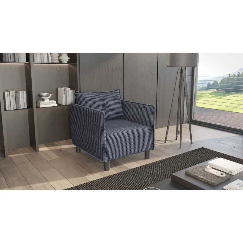 Křeslo MAELLA - šedé