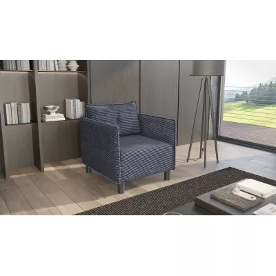 Křeslo MAELLA - šedé