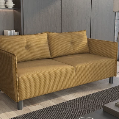 Třímístná pohovka MAELLA - hořčicová