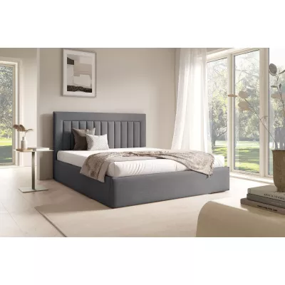 Čalouněná manželská postel 160x200 TAISA 1 - šedá