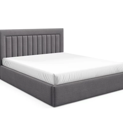 Čalouněná manželská postel 160x200 TAISA 1 - šedá