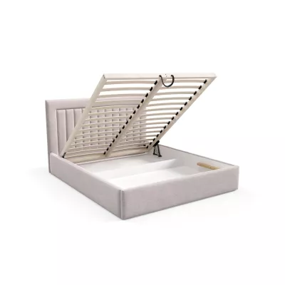 Čalouněná manželská postel 160x200 TAISA 1 - bordová