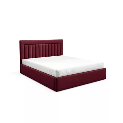 Čalouněná manželská postel 160x200 TAISA 1 - bordová