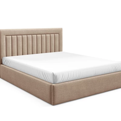Čalouněná manželská postel 160x200 TAISA 1 - béžová