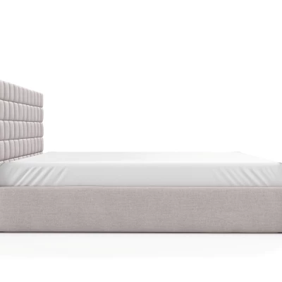 Manželská postel 140x200 TAISA 3 - bordová