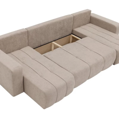 Rozkládací sedačka do U ANFIR - světlá šedá