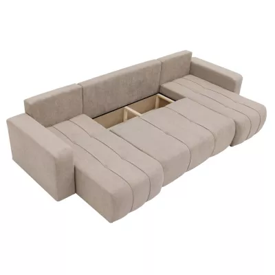 Rozkládací sedačka do U ANFIR - světlá šedá