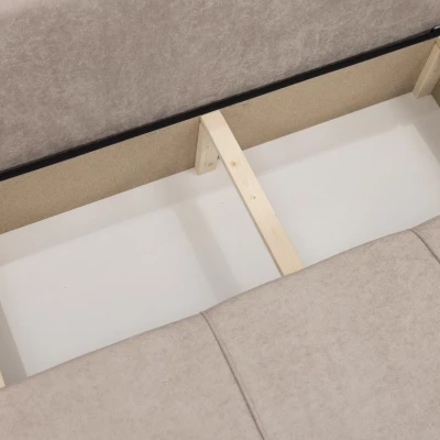 Rozkládací sedačka do U ANFIR - světlá šedá