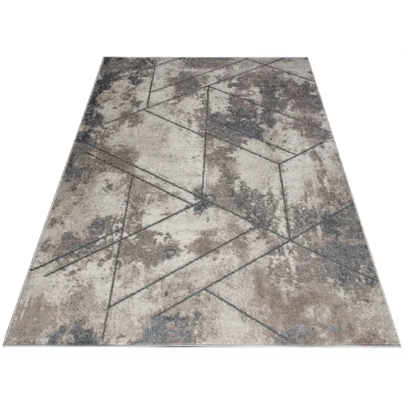 Obdélníkový koberec 160x220 cm ADALBERTO - béžový