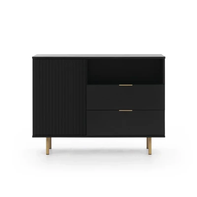 Kombinovaná komoda STELLA - černá