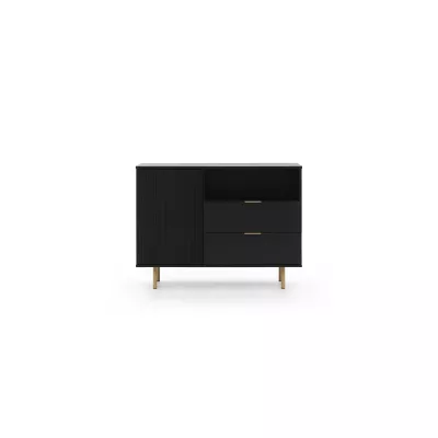 Kombinovaná komoda STELLA - černá