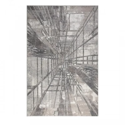 Abstraktní kusový koberec 200x290 cm ADALBERTO - béžový