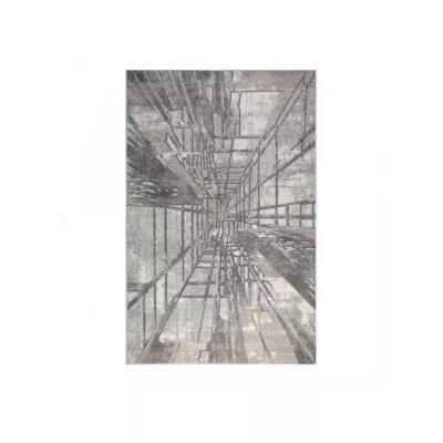 Abstraktní kusový koberec 200x290 cm ADALBERTO - béžový