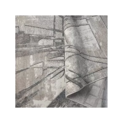 Abstraktní kusový koberec 200x290 cm ADALBERTO - béžový