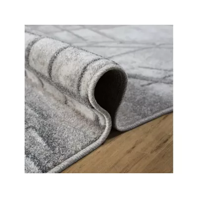 Abstraktní kusový koberec 120x170 cm ADALBERTO - béžový