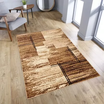 Kusový koberec 50x90 cm LUKEN obdélníkový - béžový