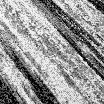 Kusový koberec 50x90 cm LUKEN abstraktní - šedý