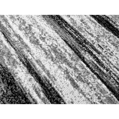 Kusový koberec 50x90 cm LUKEN abstraktní - šedý