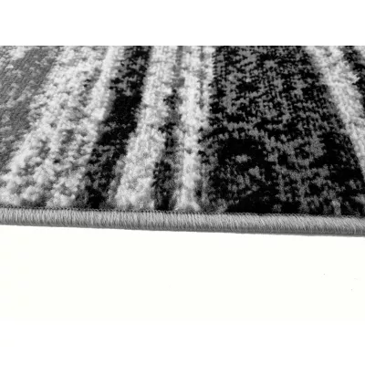 Kusový koberec 50x90 cm LUKEN abstraktní - šedý