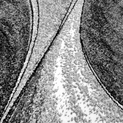 Abstraktní kusový koberec 50x90 cm LUKEN - šedý