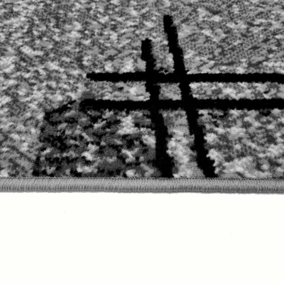 Kusový koberec 50x90 cm LUKEN - šedý