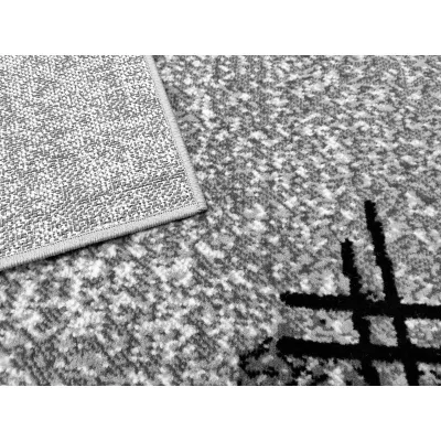 Kusový koberec 50x90 cm LUKEN - šedý