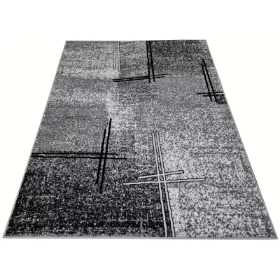 Kusový koberec 50x90 cm LUKEN - šedý