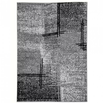 Kusový koberec 50x90 cm LUKEN - šedý