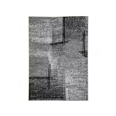 Kusový koberec 50x90 cm LUKEN - šedý