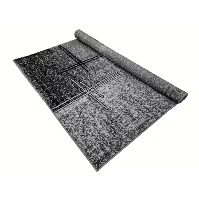 Kusový koberec 50x90 cm LUKEN - šedý