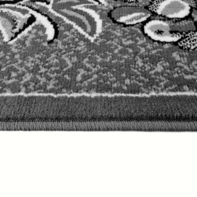 Vzorovaný koberec 50x90 cm LUKEN - šedý