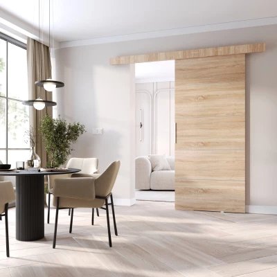 Posuvné interiérové dveře BARRET 2 - 86 cm, dub sonoma