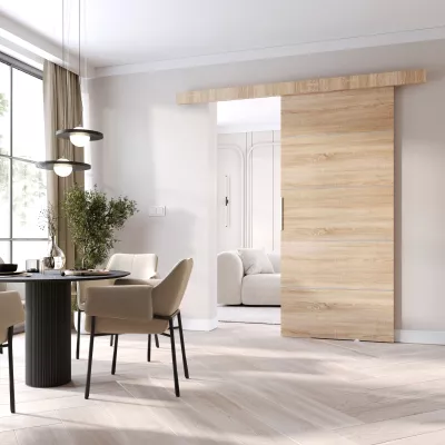 Posuvné interiérové dveře BARRET 2 - 86 cm, dub sonoma