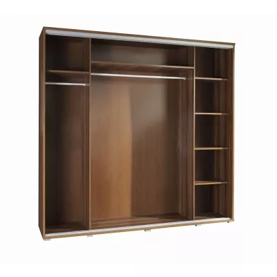 Vysoká šatní skříň 205 cm s potiskem DANUBE 37 - dub catania