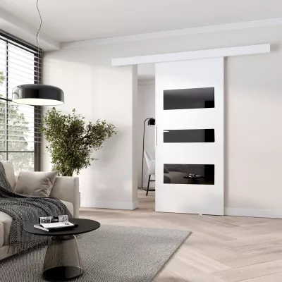 Interiérové dveře na stěnu BARRET 3 - 86 cm, bílé