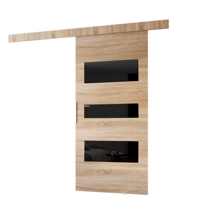 Interiérové dveře na stěnu BARRET 3 - 86 cm, dub sonoma